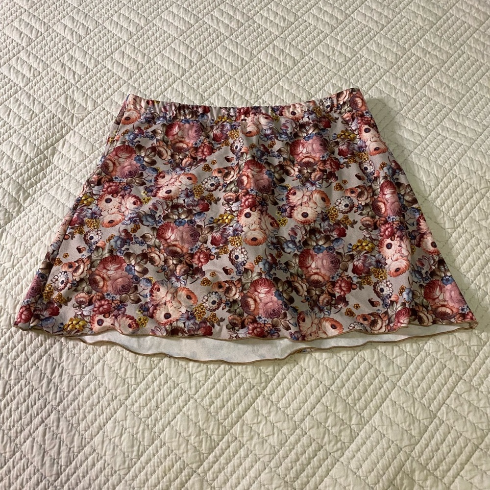 Denise Cronwall Floral Print Women's Skirt
